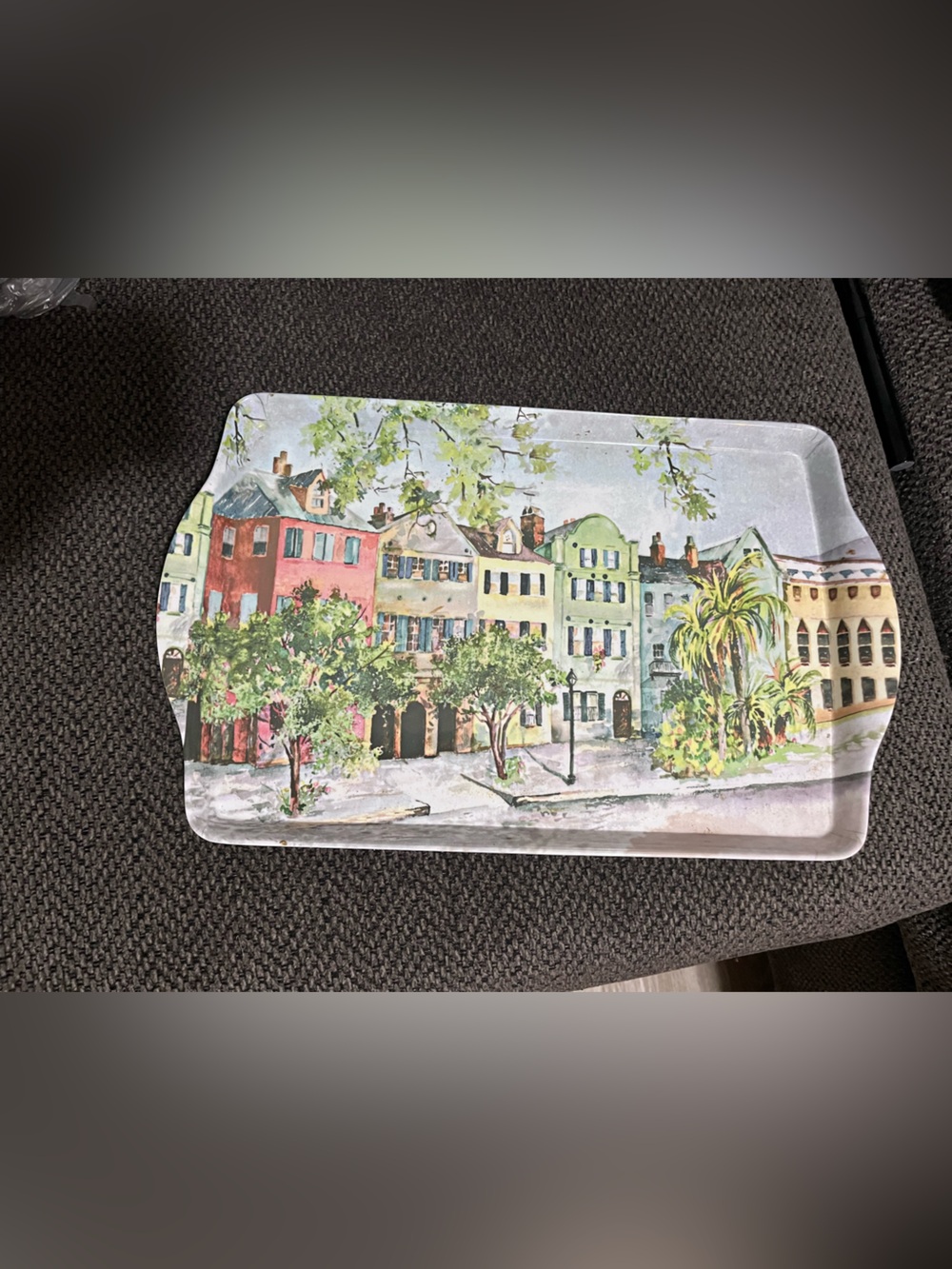 Charleston Rainbow serving tray
